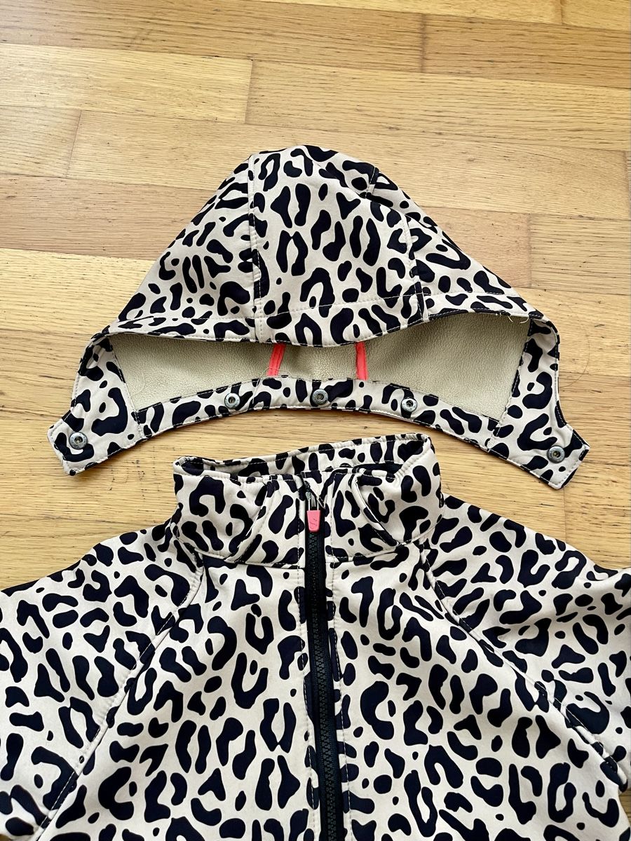 H&M Giacche & Cappotti: Kinder Softshell Jacke Gr. 116 Leopardenmuster Frühlingsjack – Usato da Kaiseraugst venduto da Jacques27 1