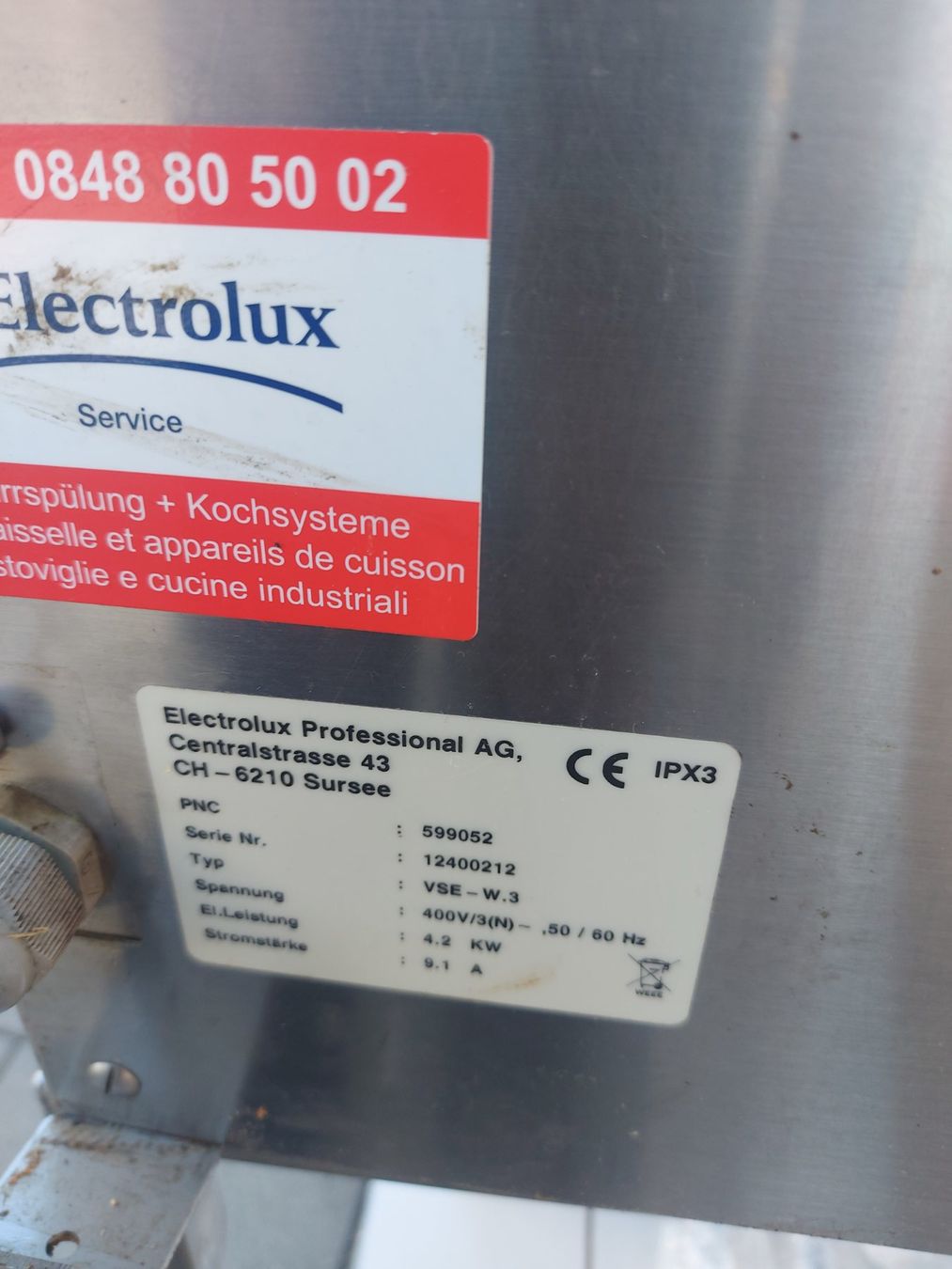 Griglie: Electrolux Grill, Profi Gastro Grill, Profi-Salamander – Usato da Rheinau venduto da profitronic.shop 7