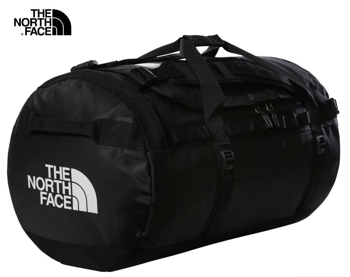 North Face Taschen: The North Face Base Camp Duffel L, schwarz – Gebraucht aus Berneck von Tschikka