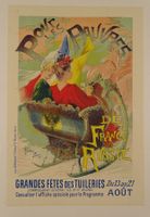 GASTON NOURY ORIGINAL-LITHOGRAPHIE, um 1900.