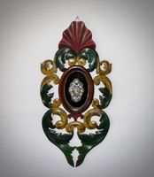 VOLKSKUNST MIT HEILIGE DARSTELLUNG, ÖSTERREICH ?, 19. JAHRH.