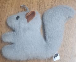 Graues Eichhörnchen Stofftier - Kuschelig & Top Zustand!