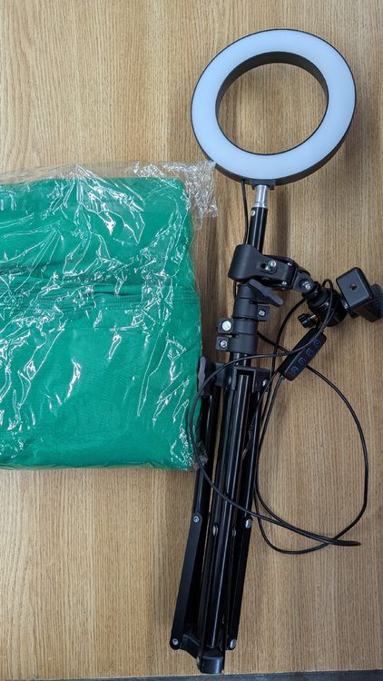 10 Zoll Ringlicht mit 180 cm Stativ & Bluetooth Fernbedienung, Vollbild LED Selfie Licht, 3 Farbmodi, Dimmbar, für iPhone & Android, Live Streaming, Videoaufnahmen, TikTok, YouTube