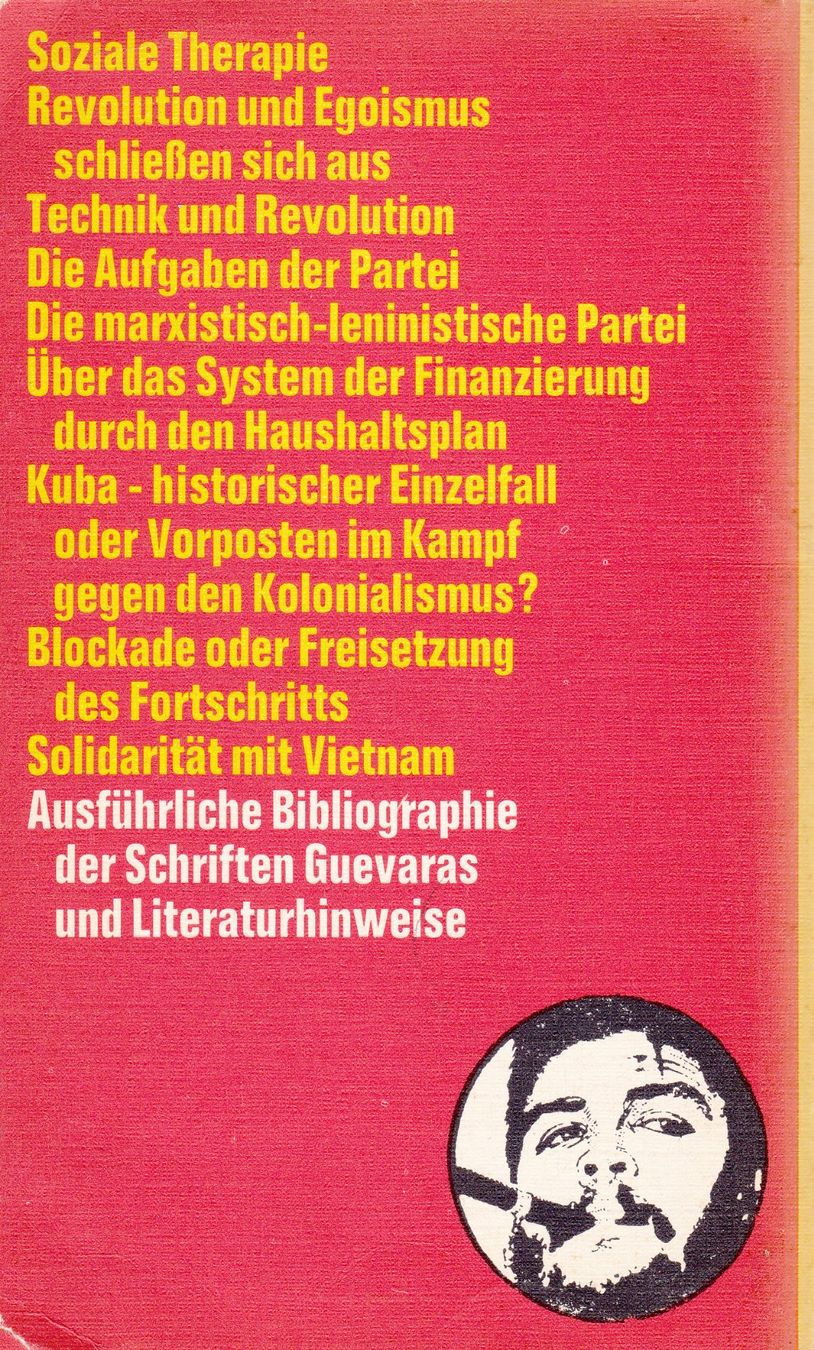 Libri: Ernesto Che Guevara   Brandstiftung oder neuer Friede? – Usato da Luzern venduto da Pinot88 1