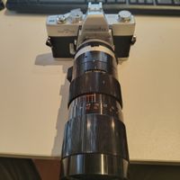 1970 Minolta sr-T101 with Tamron 70-220 mm Zoom