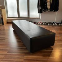 Designer Leder Bank, Handgefertigtes Schweizer Produkt
