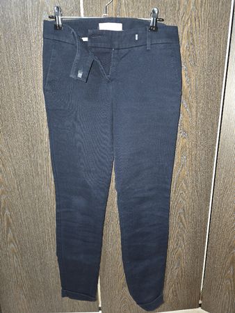 Pantalon bleu marine Stefanel, taille 38  / Marineblaue Hose