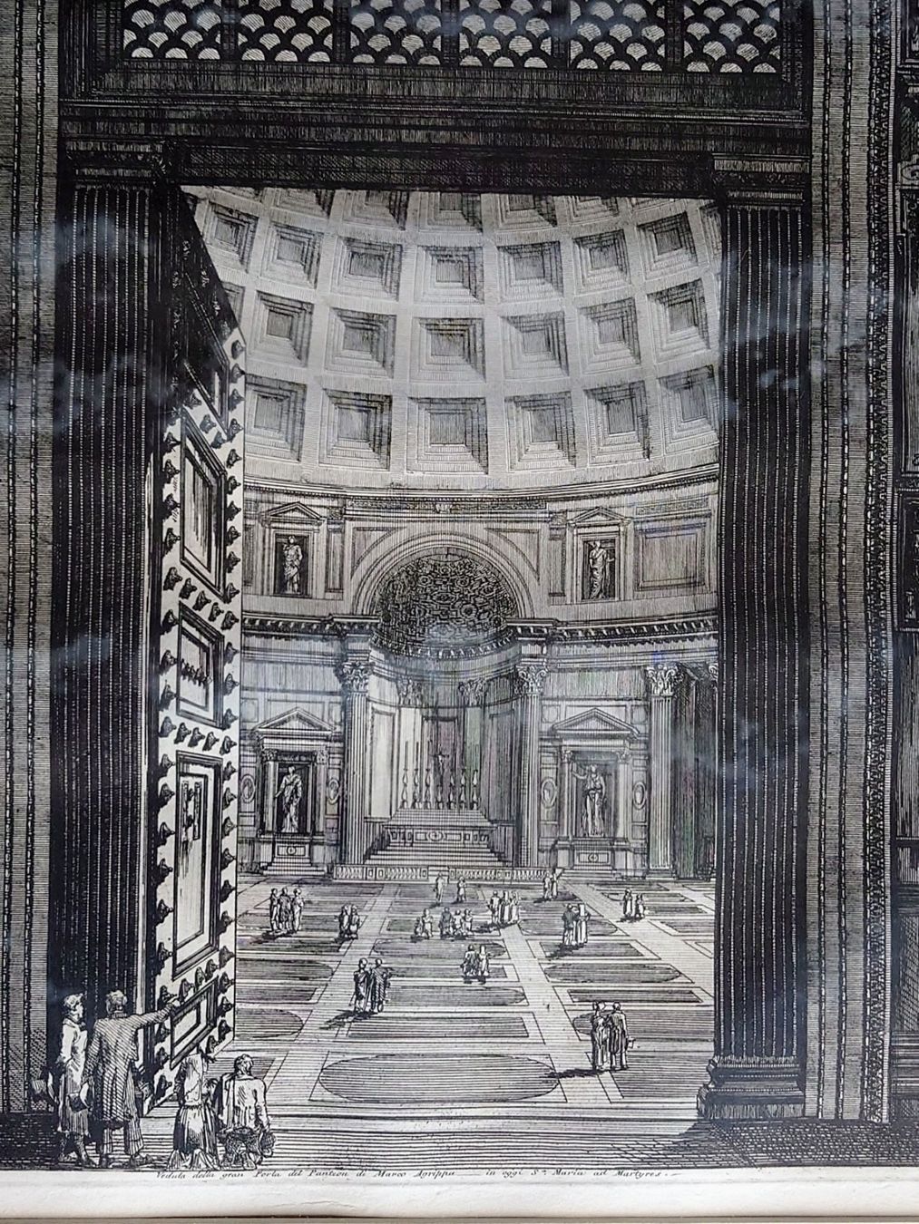Poster & Bilder: Bild Luigi Rossini Pantheon – Gebraucht aus Winterthur von  2