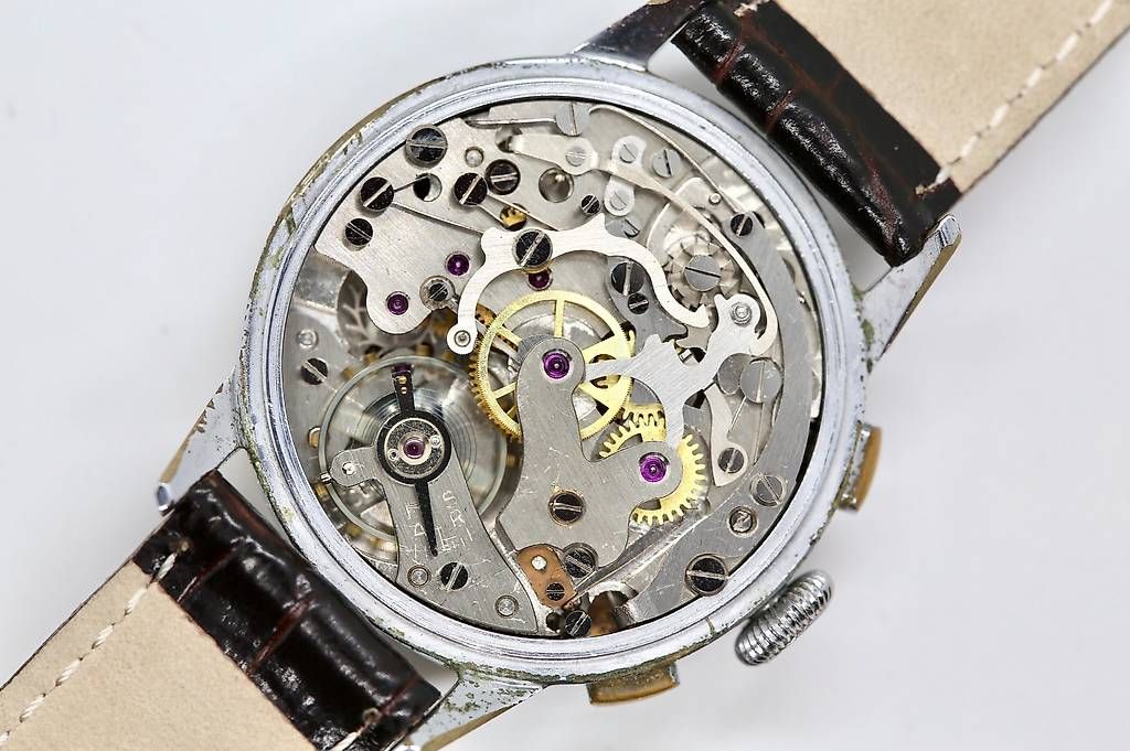 Valjoux Orologi: Hugex Chronograph Valjoux 92 – Usato da Reinach BL venduto da Han-Numismatik 2