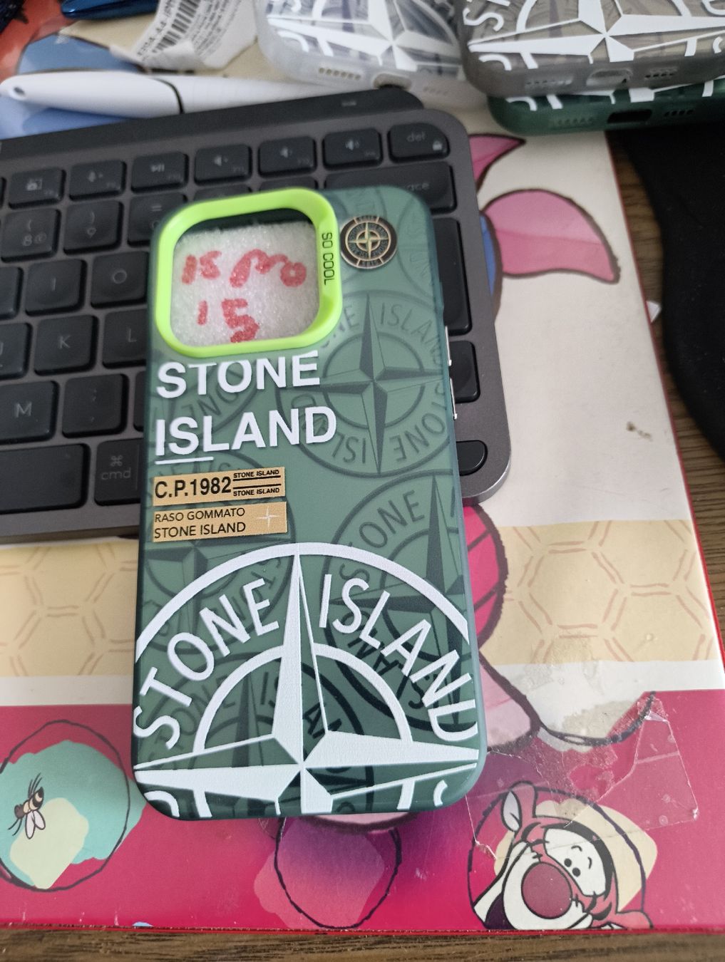 Stone Island Cover & Protezioni schermo: Coque très solide pour iPhone 15 pro – Nuovo e nell'imballaggio originale da noréaz venduto da mepla76