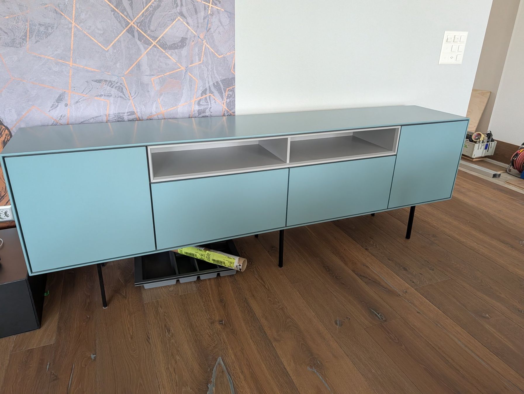 Pfister Cassettiere: Sideboard blau Möbel Pfister – Usato da Davos Dorf venduto da bmc800 1