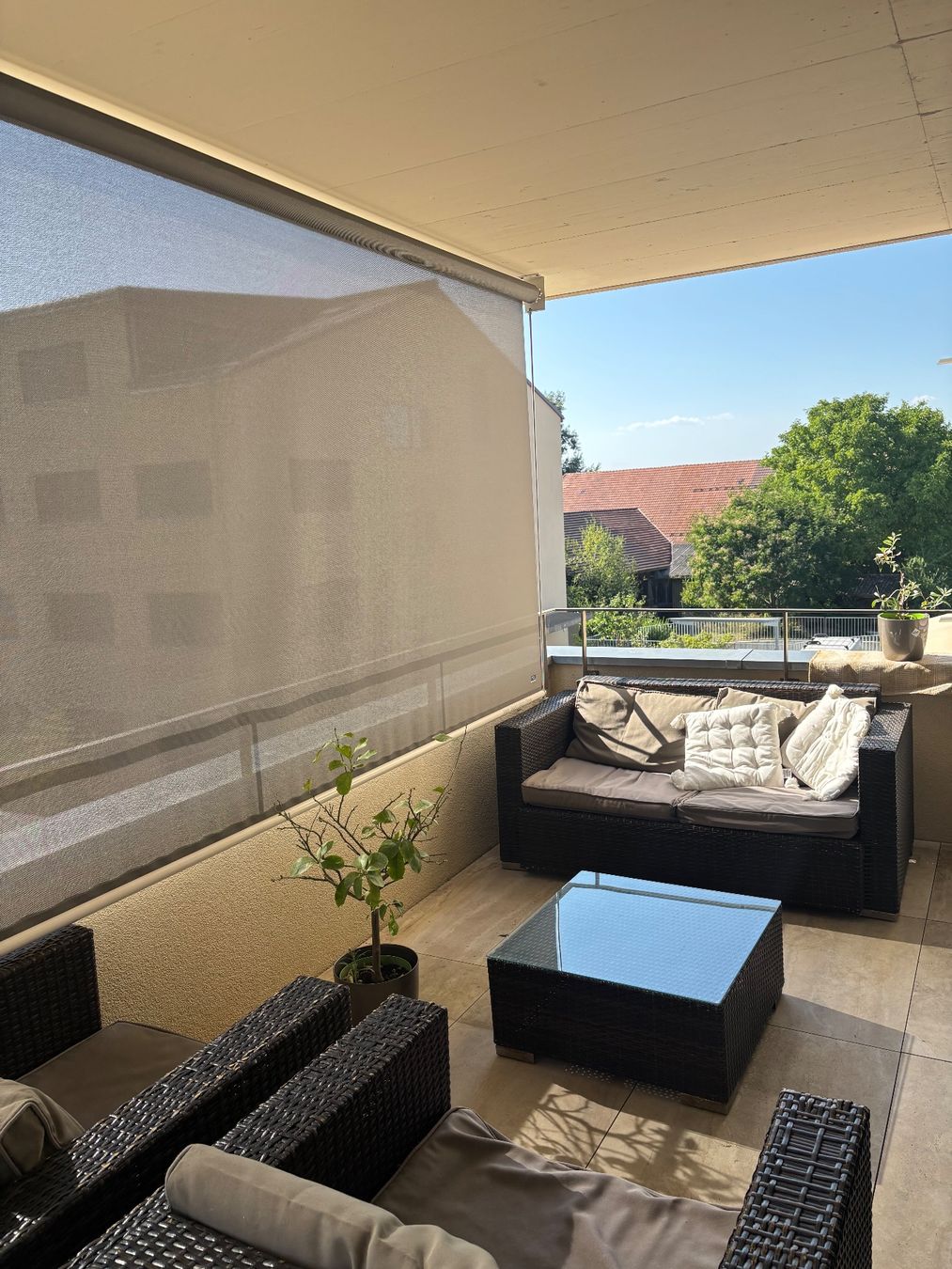 Divani: Rattan Lounge Set mit Tisch - gebraucht – Usato da Ueberstorf venduto da ori_98gq 1