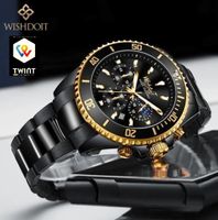 NEU Armbanduhr Chronograph für Männer