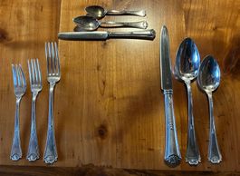 JEZLER (Silber 800) Ménagère für 12 Personen - 3 kg - 102 St