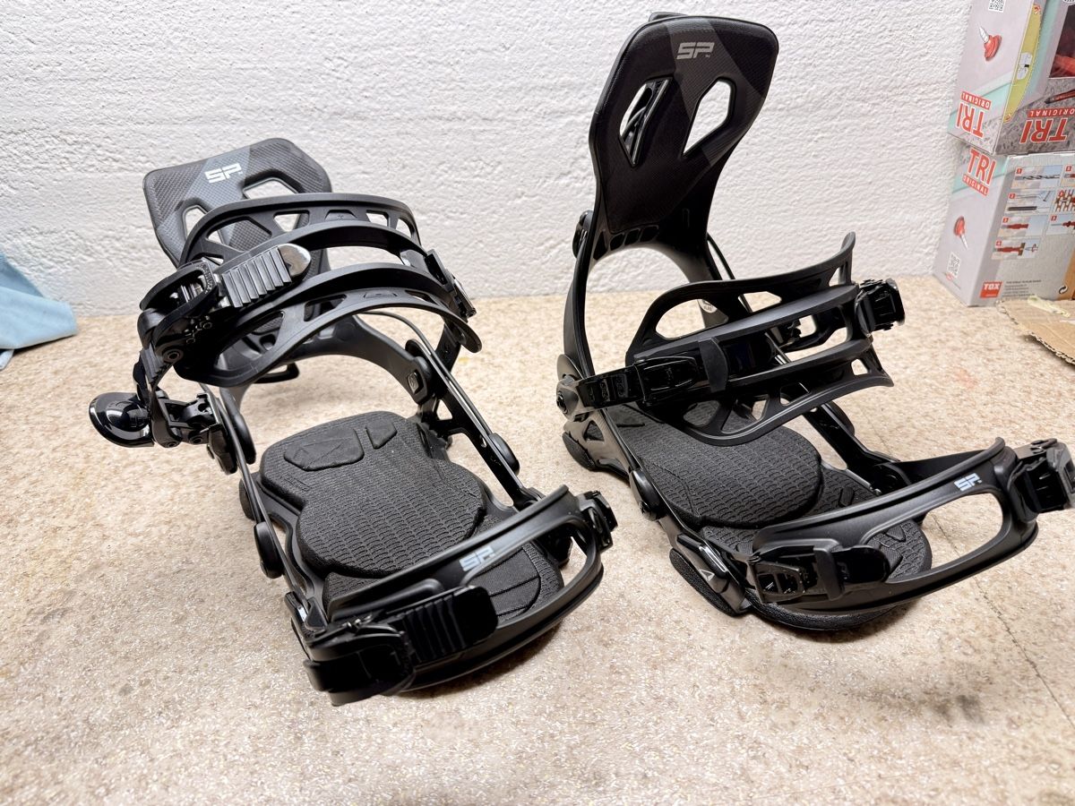 Boards: SP Core Snowboardbindung schwarz Grösse M – Gebraucht aus Luzern von Distle 1