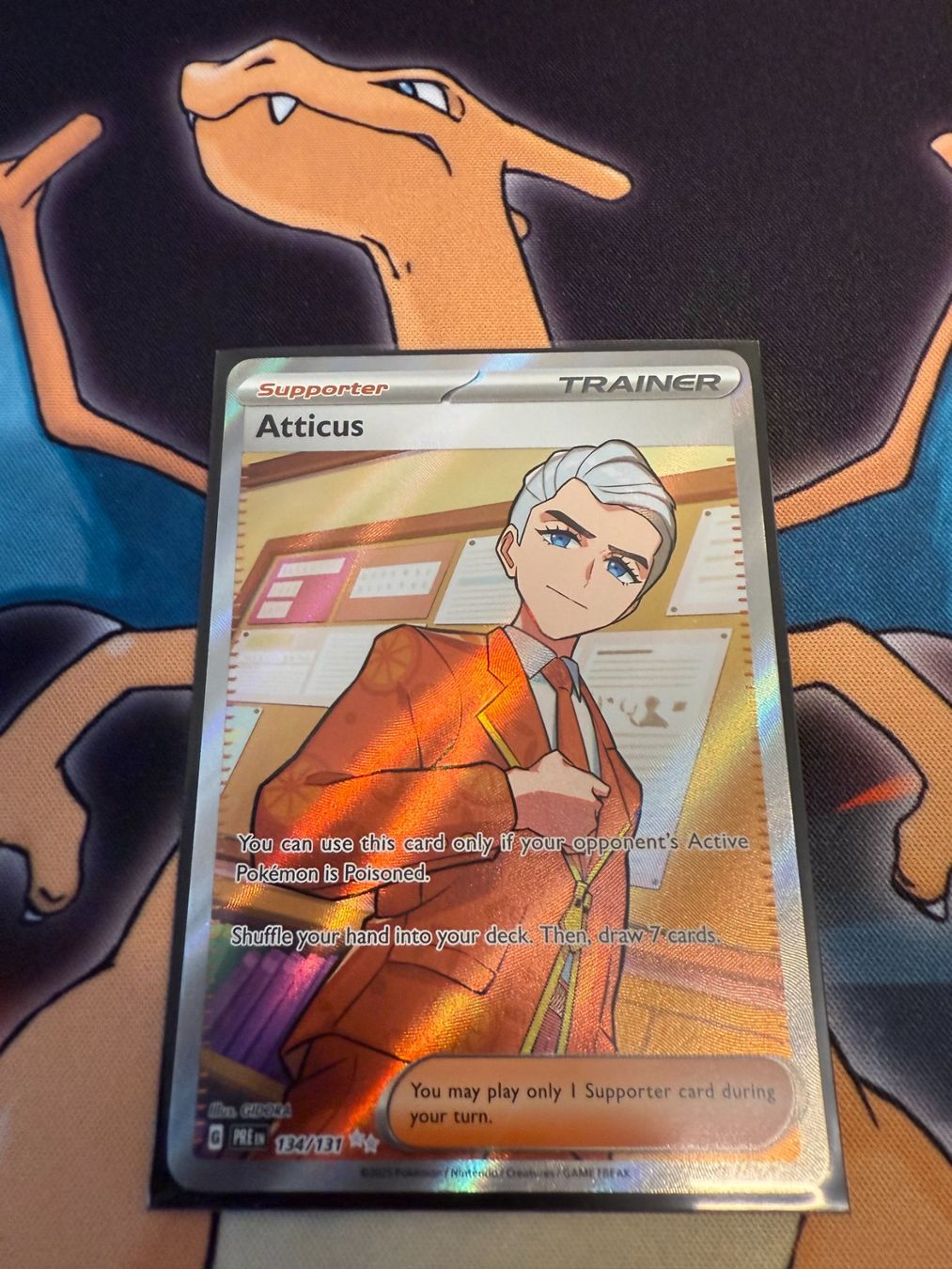 Pokémon Sammelbilder & Trading cards: Atticus (PRE 134) - Prismatic Evolutions – Neu (gemäss Beschreibung) aus Bülach von Pfrenzel