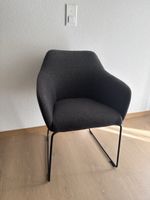 IKEA-Stühle, dunkelgrauer Stoff, guter Zustand