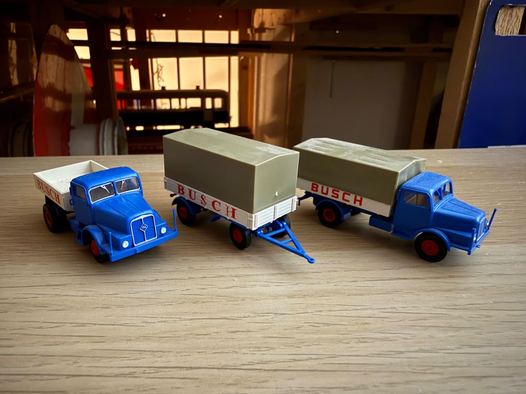 Brekina Modellbausätze & Standmodelle: Modèles IFA Busch Brekina 1/87 – Gebraucht aus Morrens VD von YannD02 1