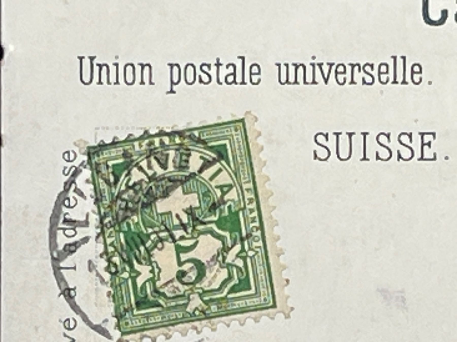 Cartoline postali: Rochers de Gandria – Usato da Widnau venduto da Brusi9 2