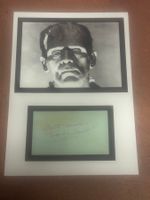 Originalautogramm von Boris Karloff mit COA