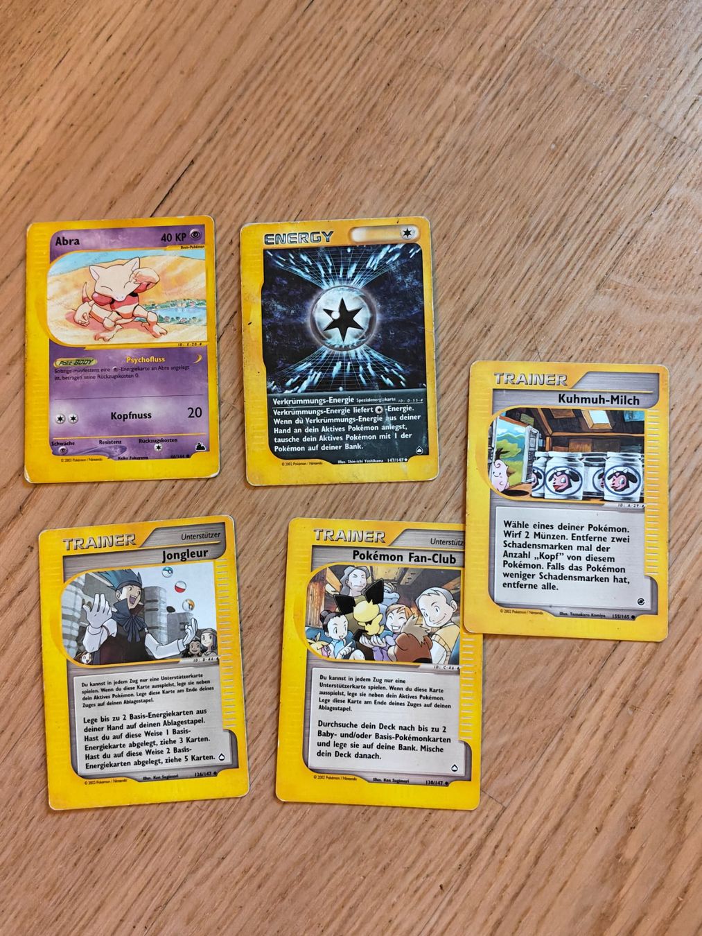 Pokémon Carte collezionabili: 11 Pokemon Karten, 2002 gebraucht – Usato da Fribourg venduto da nic_7krl 1