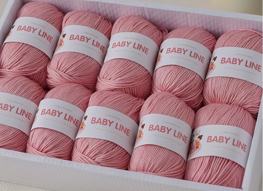 Wolle: rosa Seiden-Kaschmirgarn - 500g – Neu und originalverpackt aus Wagenhausen von M.Sieg