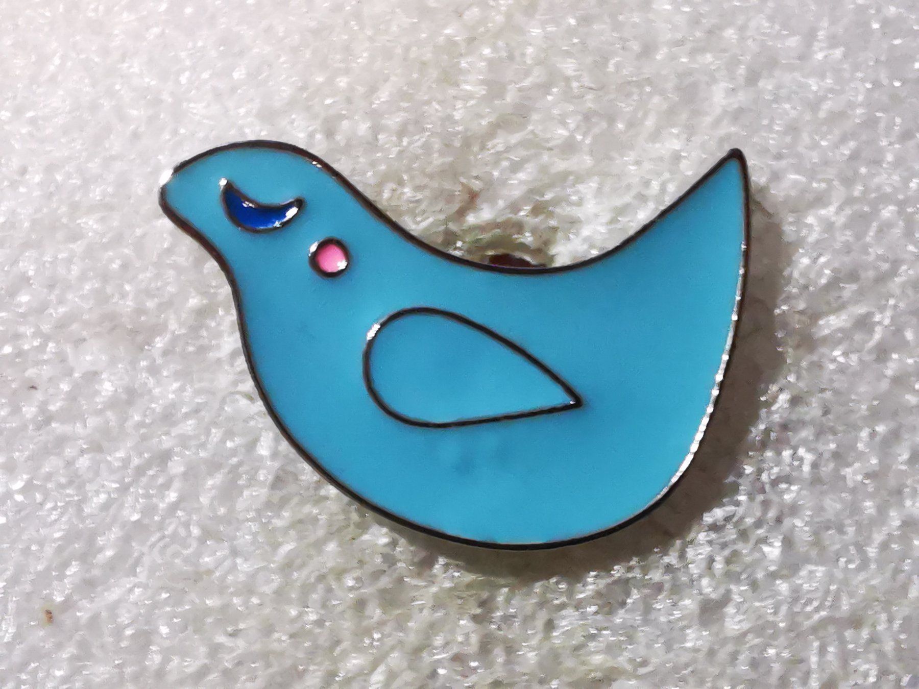Placchette & Badge: Ansteckpin 101: Vogel – Usato da Oppligen venduto da Pin-Fall-Shop
