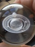 Lampe Einzigartige Glas-Kugel mit Planeten-Motiv 🪐 Deko