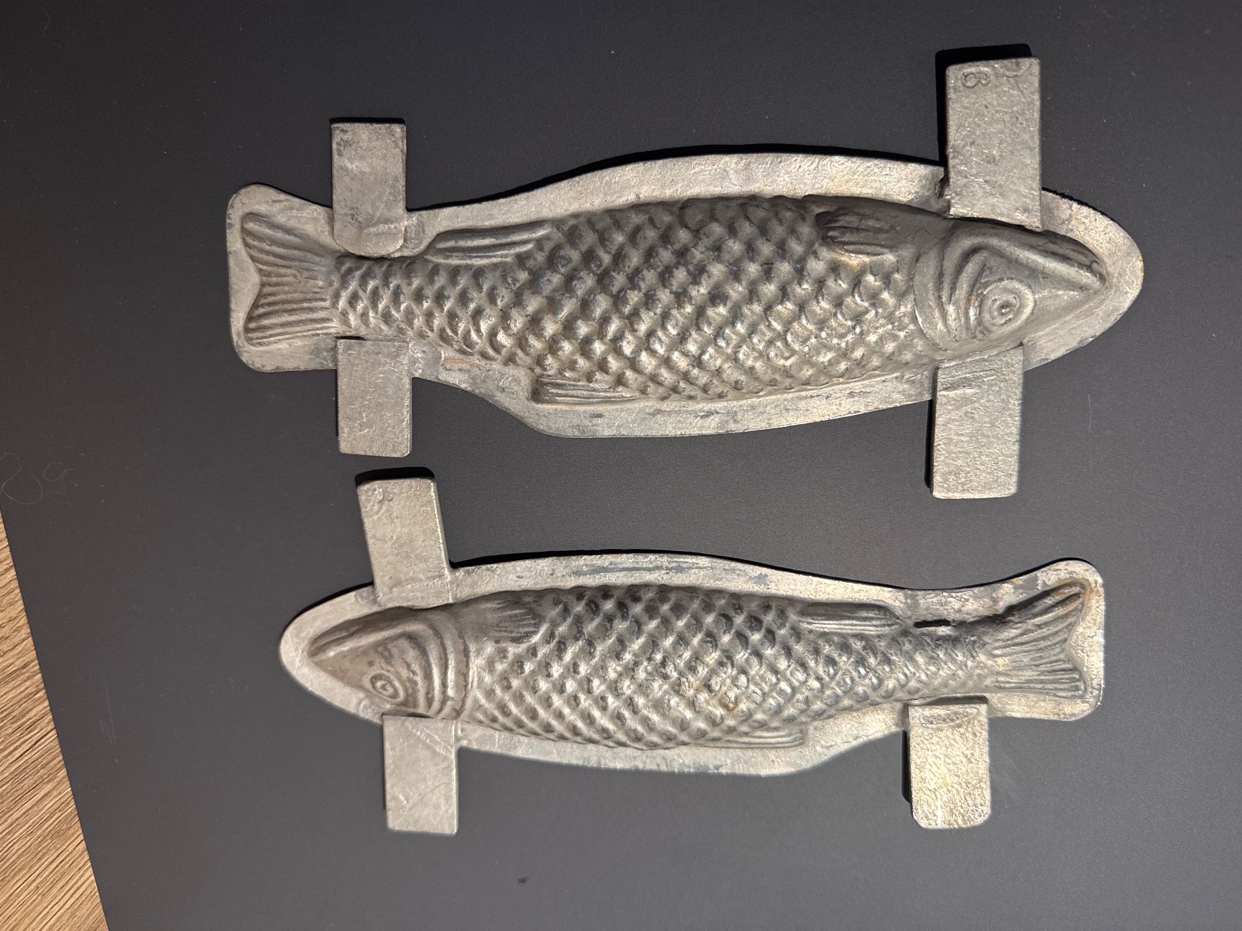 Backformen: Ancien Moule chocolat poisson 18cm – Gebraucht aus Lajoux JU von Briard0