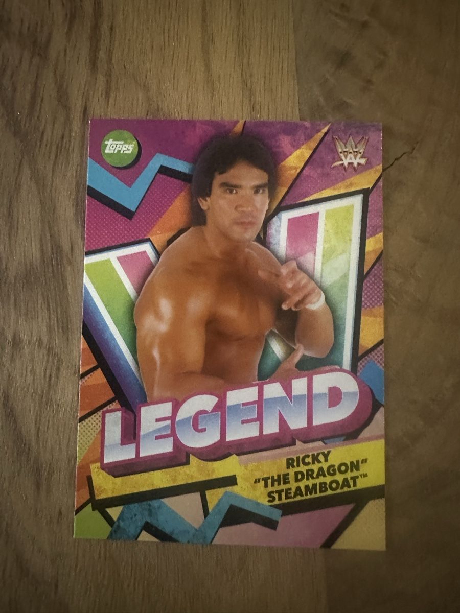 Topps Carte collezionabili: Topps WWE Legend Ricky "The Dragon" – Nuovo (secondo la descrizione) da Luzern venduto da LuzernTCGLab