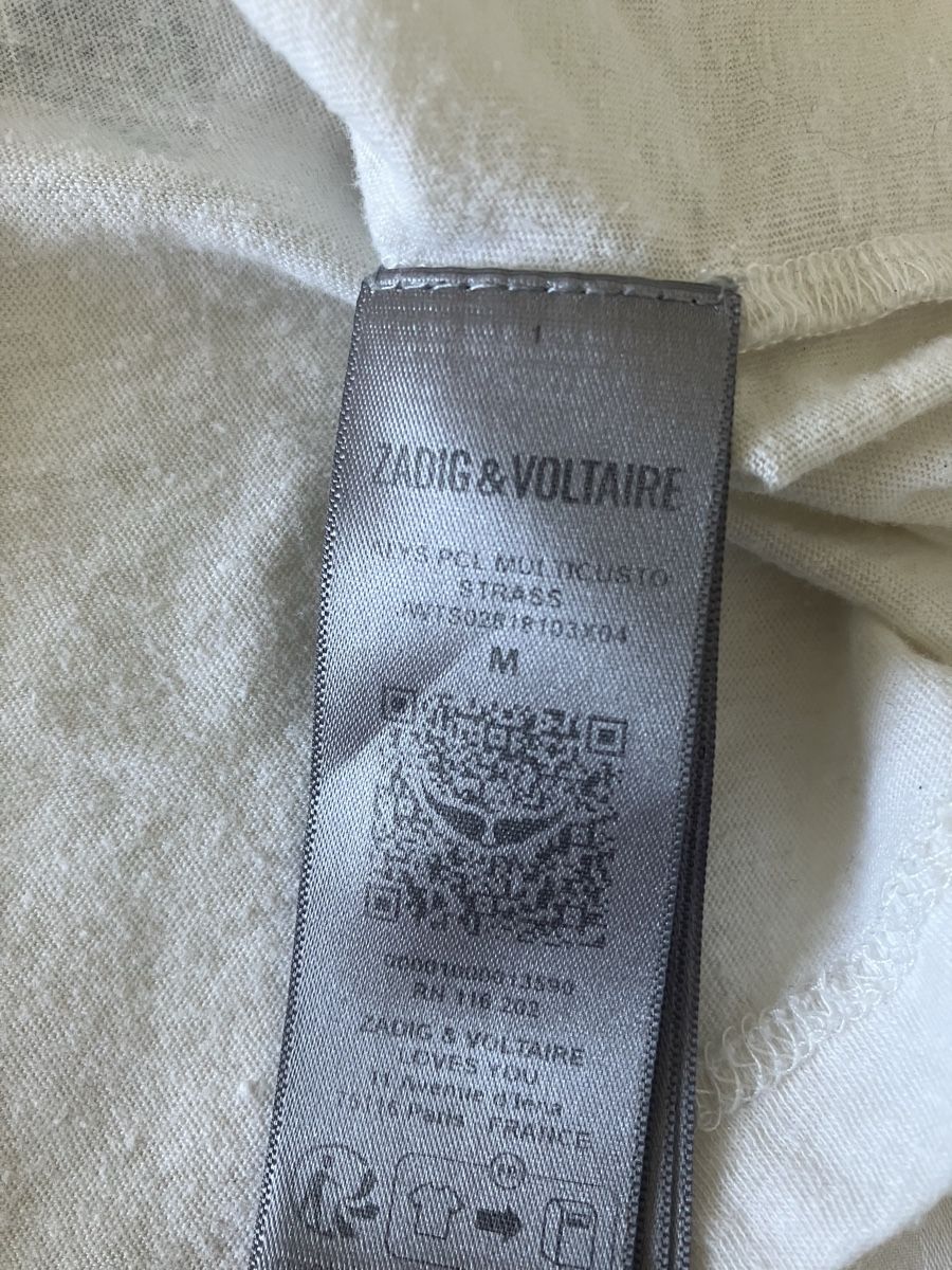 Zadig & Voltaire T-shirt: T-shirt Zadig et Voltaire – Usato da Montreux venduto da princessleia 2