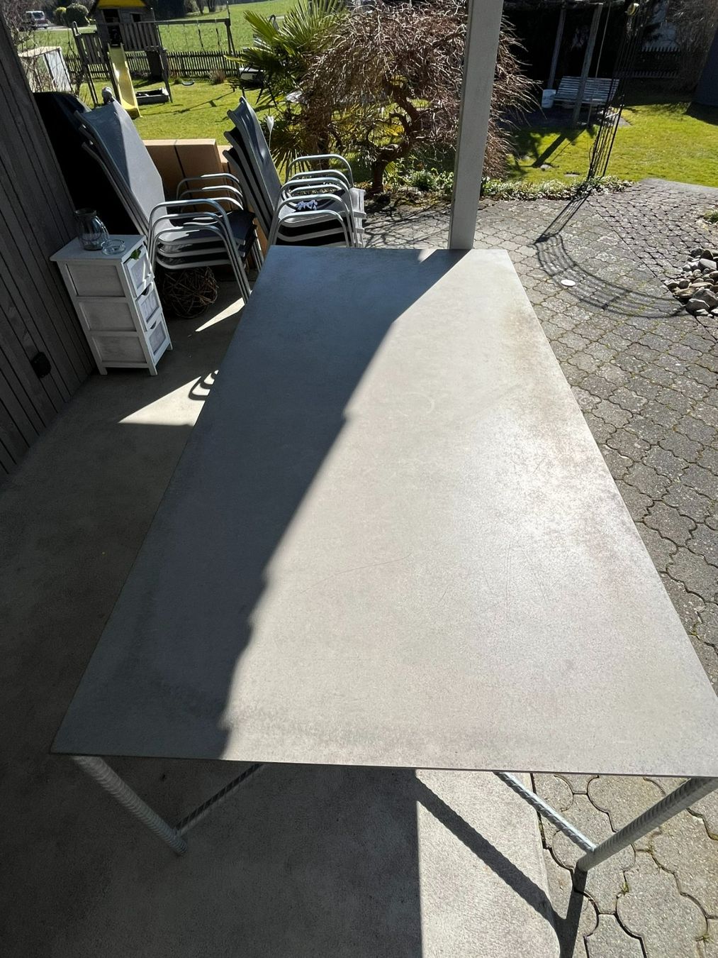 Tavoli: Gartentisch massiv – Usato da Hochdorf venduto da Puze 1