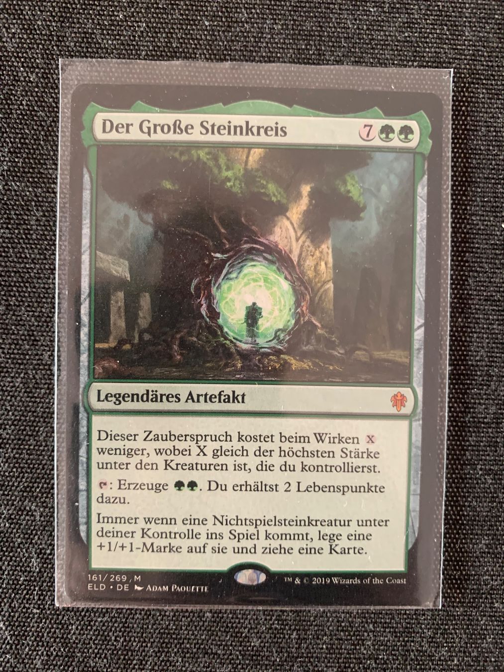 Magic The Gathering Sammelbilder & Trading cards: Der grosse Steinkreis – Gebraucht aus Gretzenbach von Discorocker