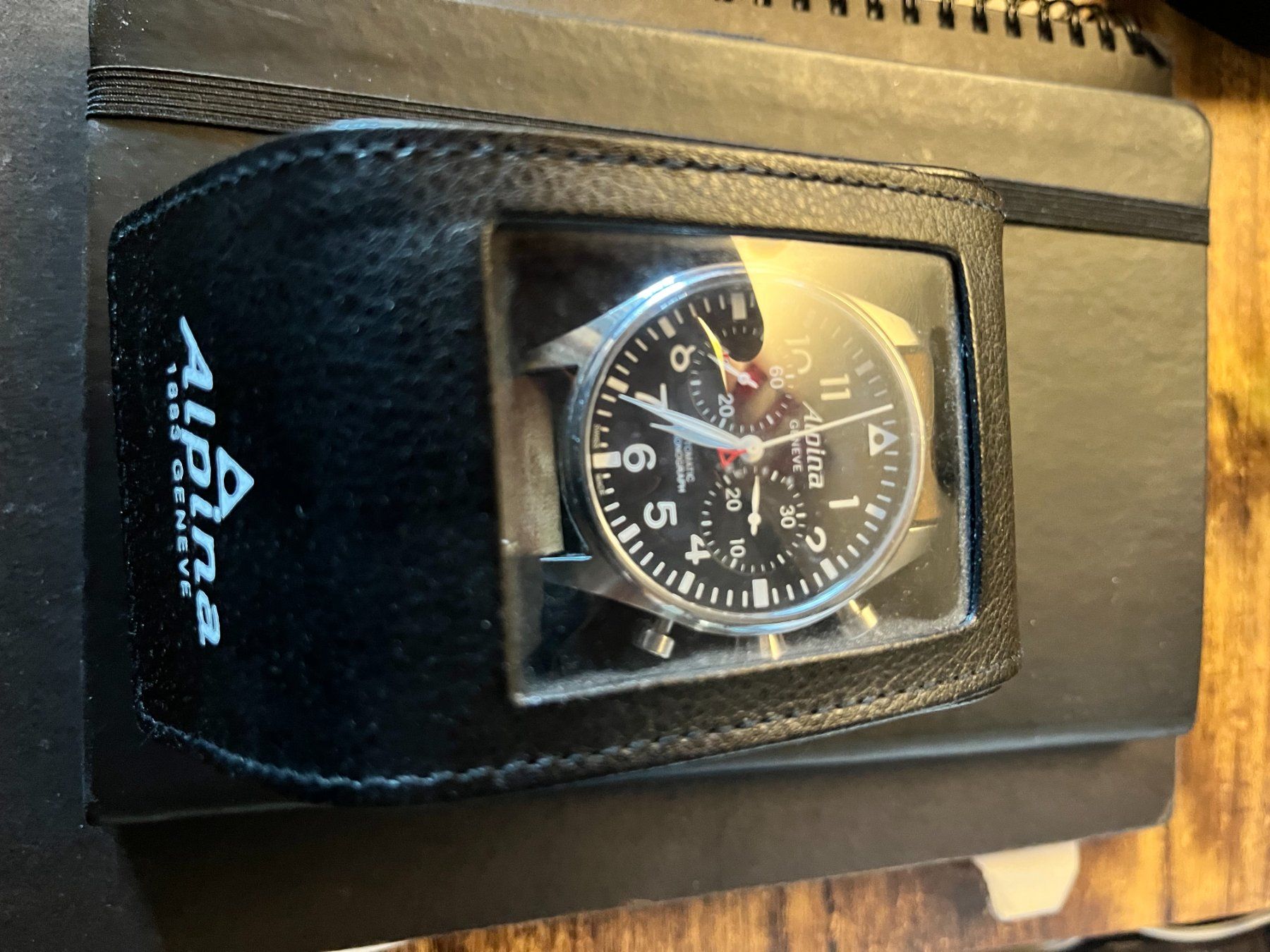 Alpina Orologi: Alpina Startimer Pilot Automatic Chronograph – Limited – Usato da Crans VD venduto da falcata 2