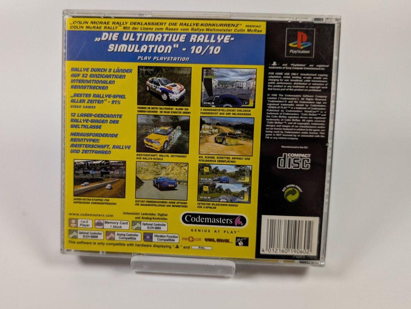 Sony Giochi: Colin McRae Rally - Playstation 1 - PS1 – Usato da Ostermundigen venduto da TradeLab 1