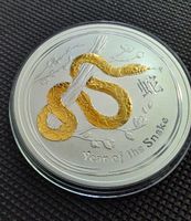 1 OZ Silber Australia ( Year of the Snake ) 2013