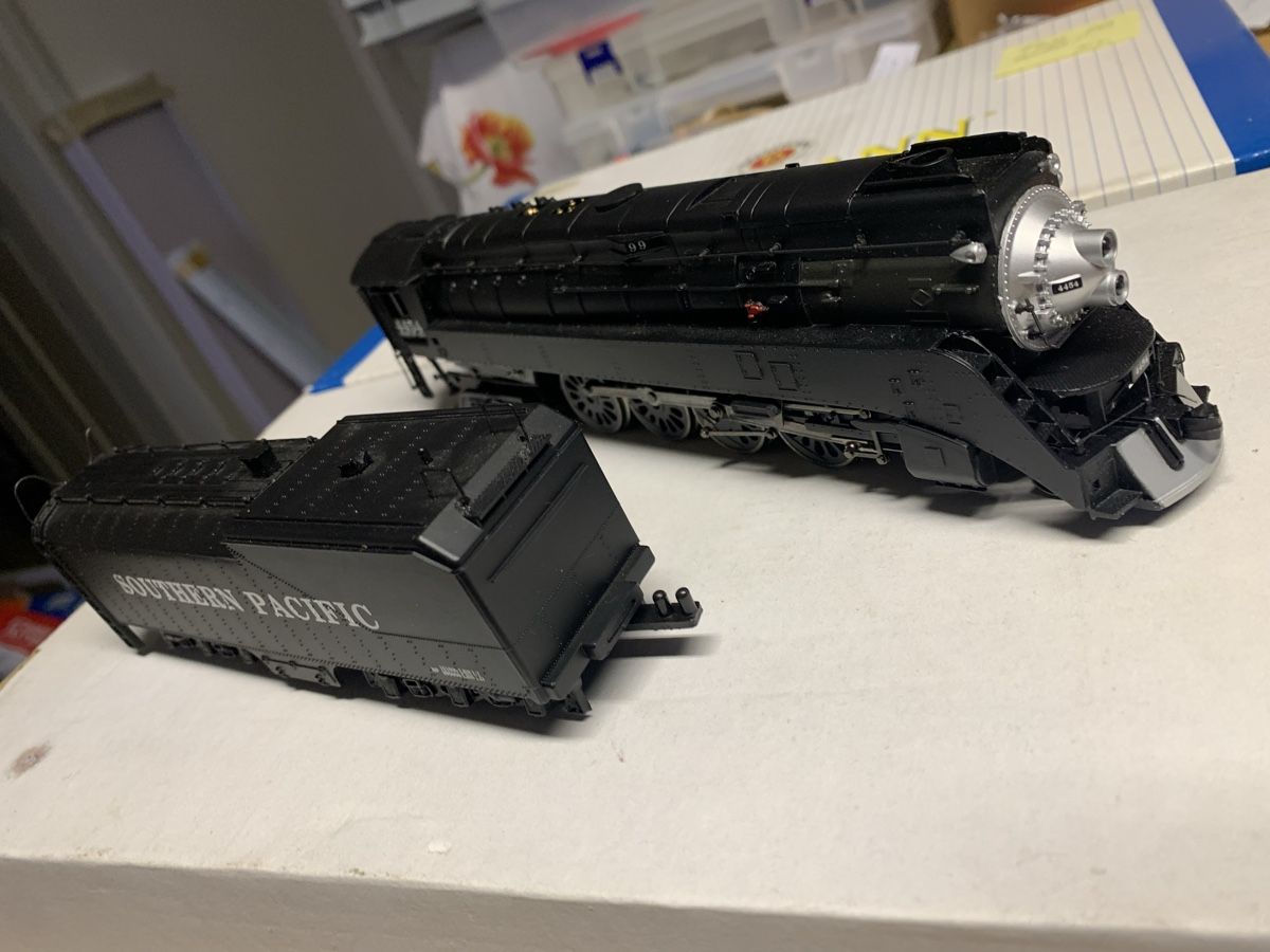 Modelleisenbahnen: Bachmann USA Dampflok DC,analog,Black Silver,H253 – Gebraucht aus Winden von EmilNeu 5