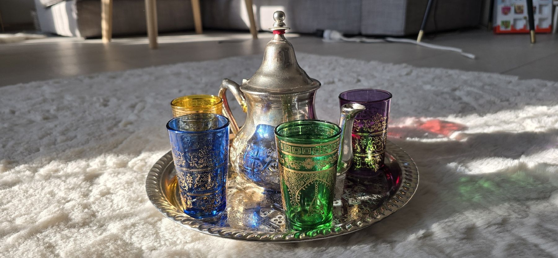 service à thé, YEmirth Vintage Cafetière Turque, Théière, Vintage Exquis Sculpté Élégant En