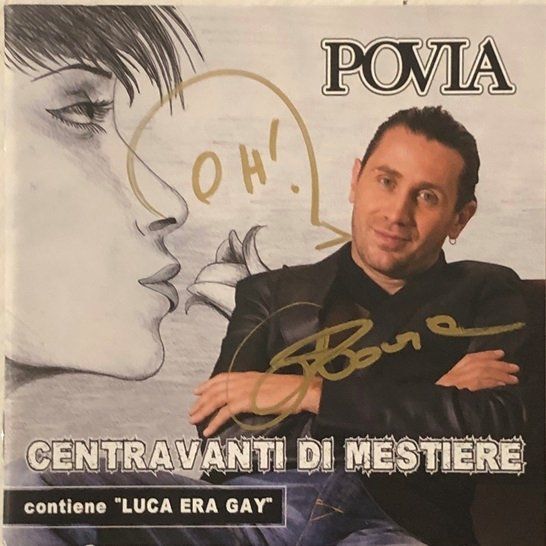 CD: Povia - Centravanti di Mestiere – Usato da Grüningen venduto da azulgris