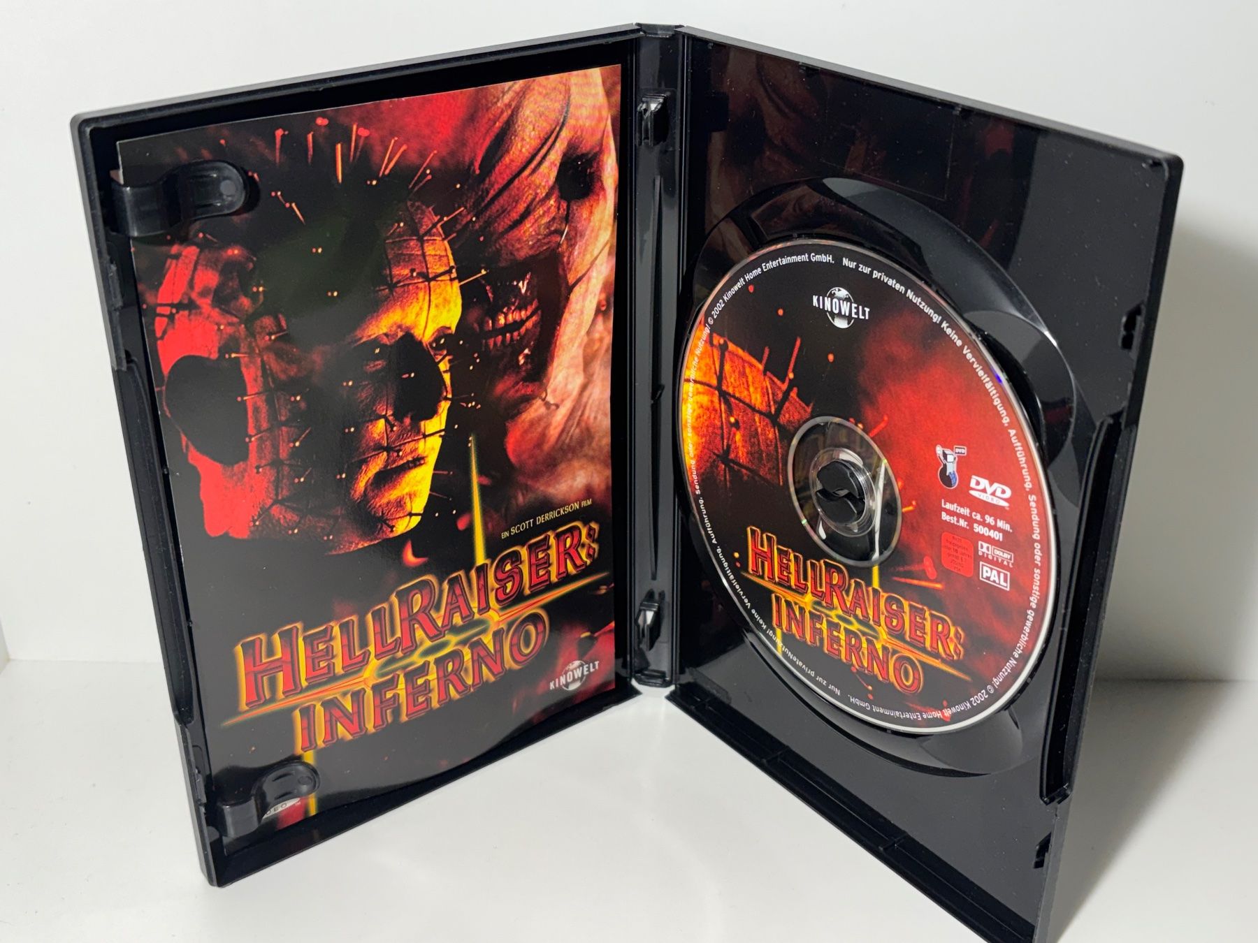 Tutti i DVDs: Hellraiser 5 - Inferno DVD – Usato da Wilderswil venduto da Sstriker 2