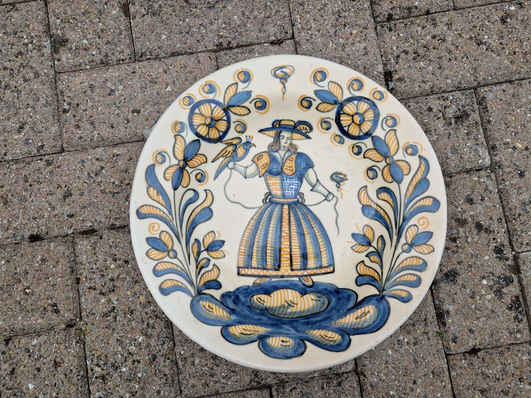 Servierplatten: Teller Wandplatte Chacon Talavera Spanien – Gebraucht aus Seedorf BE von Stibutz 1
