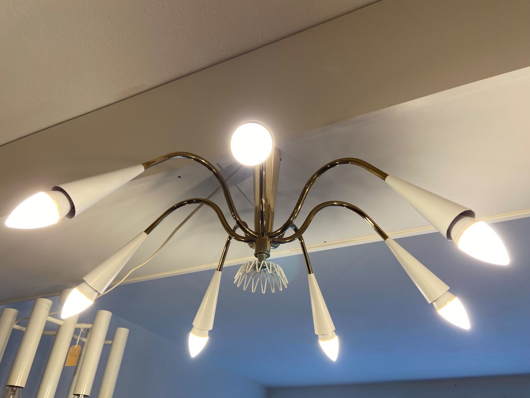 Lampadari & plafoniere: Kalmaron , Mid-Centuy Sputnik , Deckenleuchte , ca. 1958 – Usato da Speicher venduto da AndHa 1