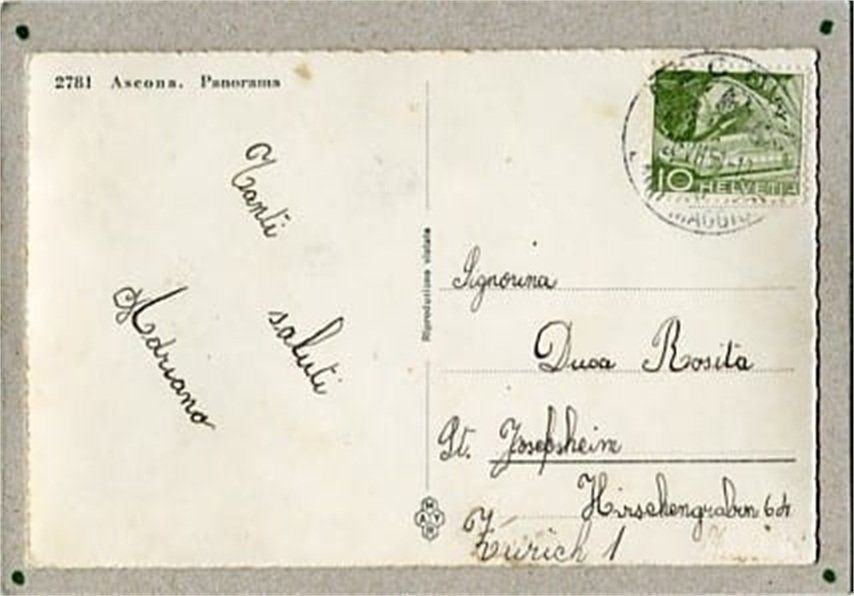 Cartes postales: Ascona, Panorama – D'occasion à Ottikon b.Kemptth. par Neptun1974 1