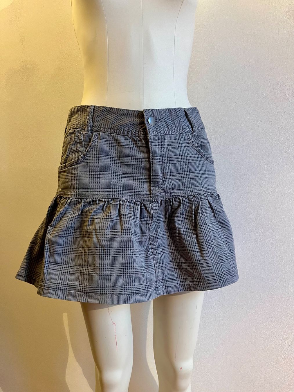 H&M Gonne: H&M Divided Minirock mit Glencheck-Muster | Gr. 36 | cotton – Usato da Zürich venduto da alm_lk65 3