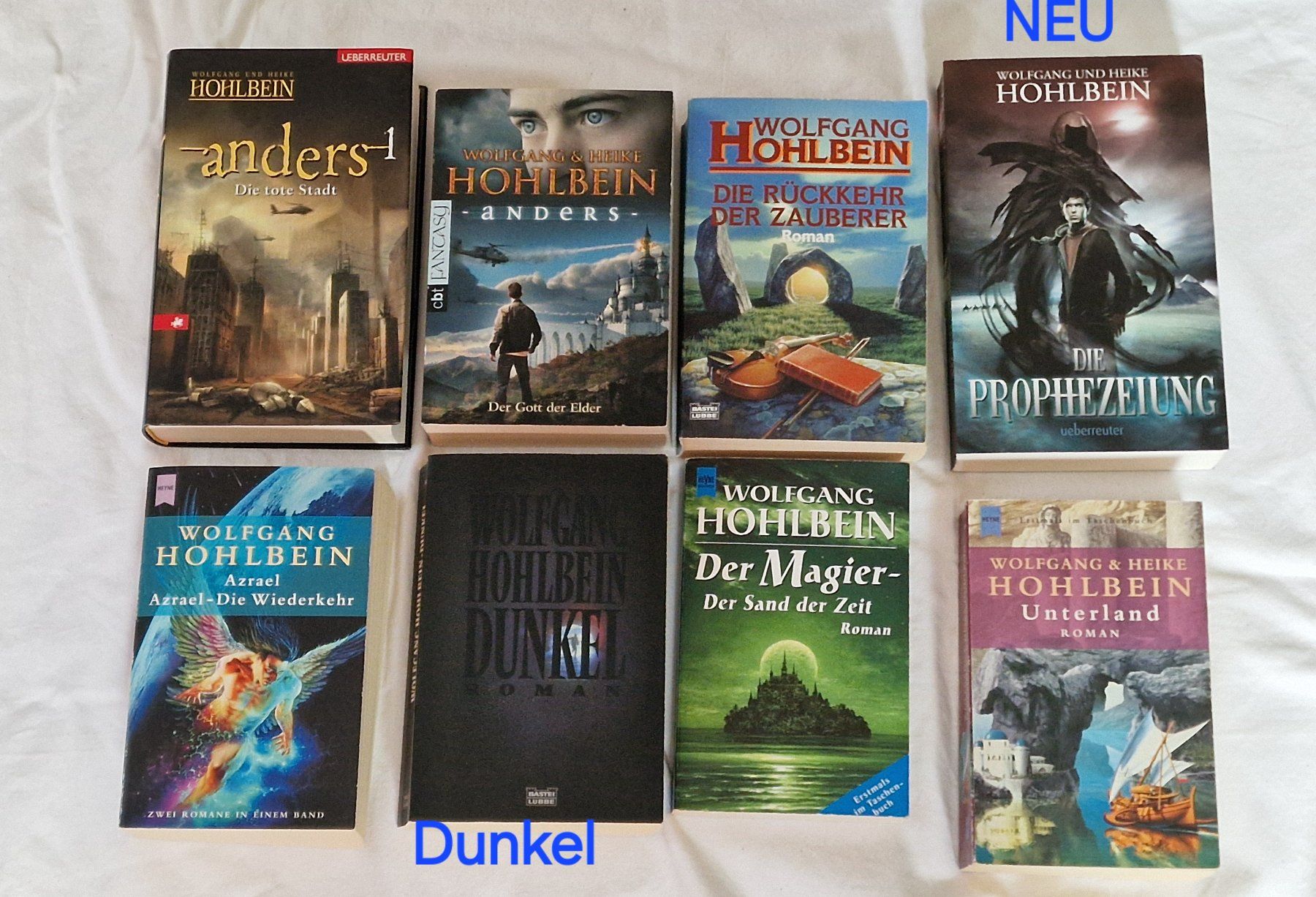 Libri: 8 Bücher von Hohlbein, auch einzeln möglich – Usato da Uitikon Waldegg venduto da Smeragol