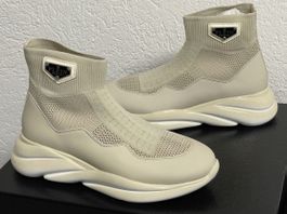 Philipp Plein Runner Sock Skywalker Beige Size 37