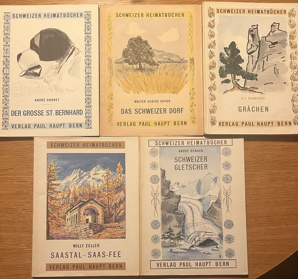 Bücher: Heimatbücher Wallis – Gebraucht aus Gampel von SBL0072 1