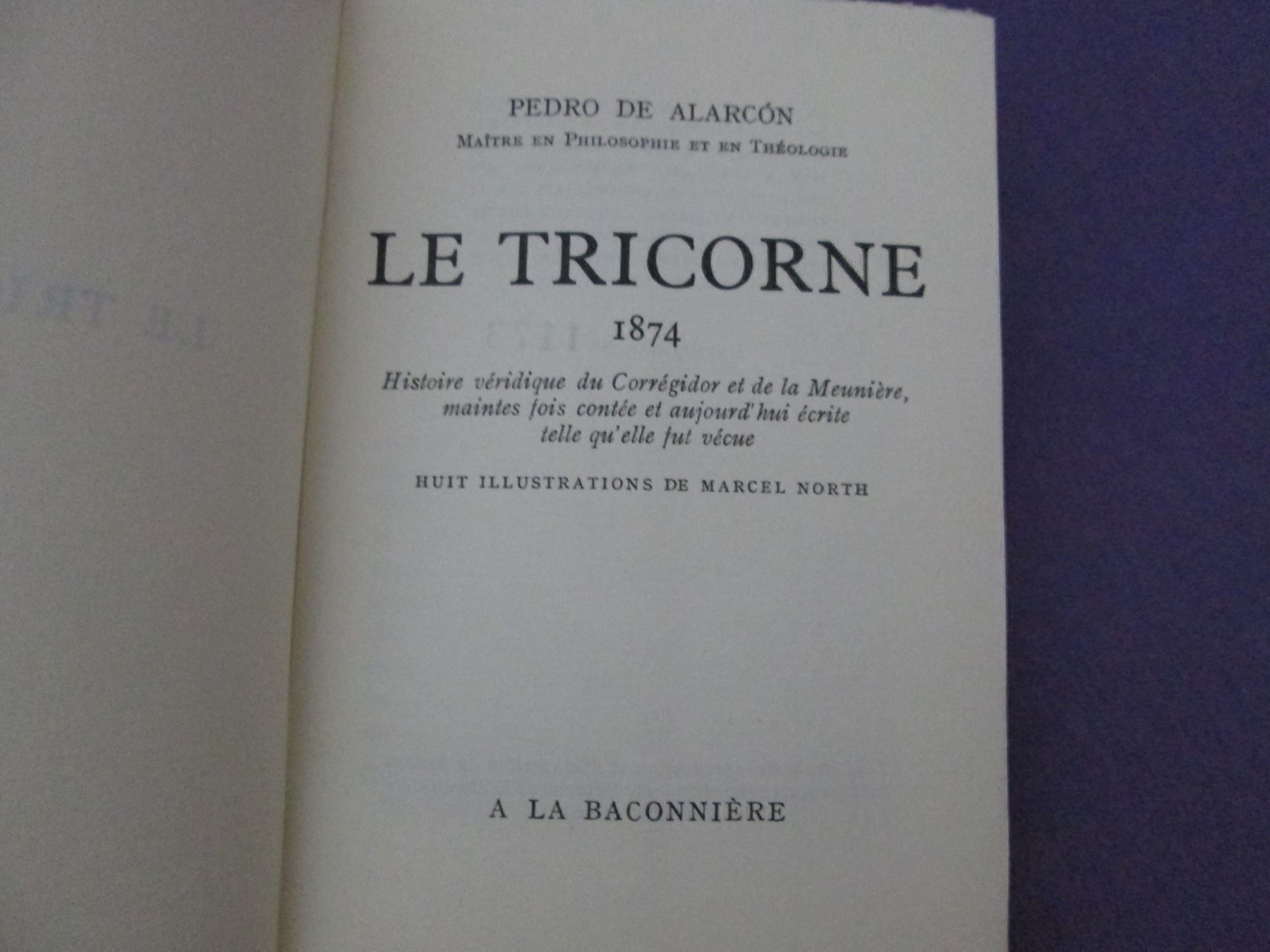 Libri: Le Tricorne – Usato da Neuchâtel venduto da Dualseele 1