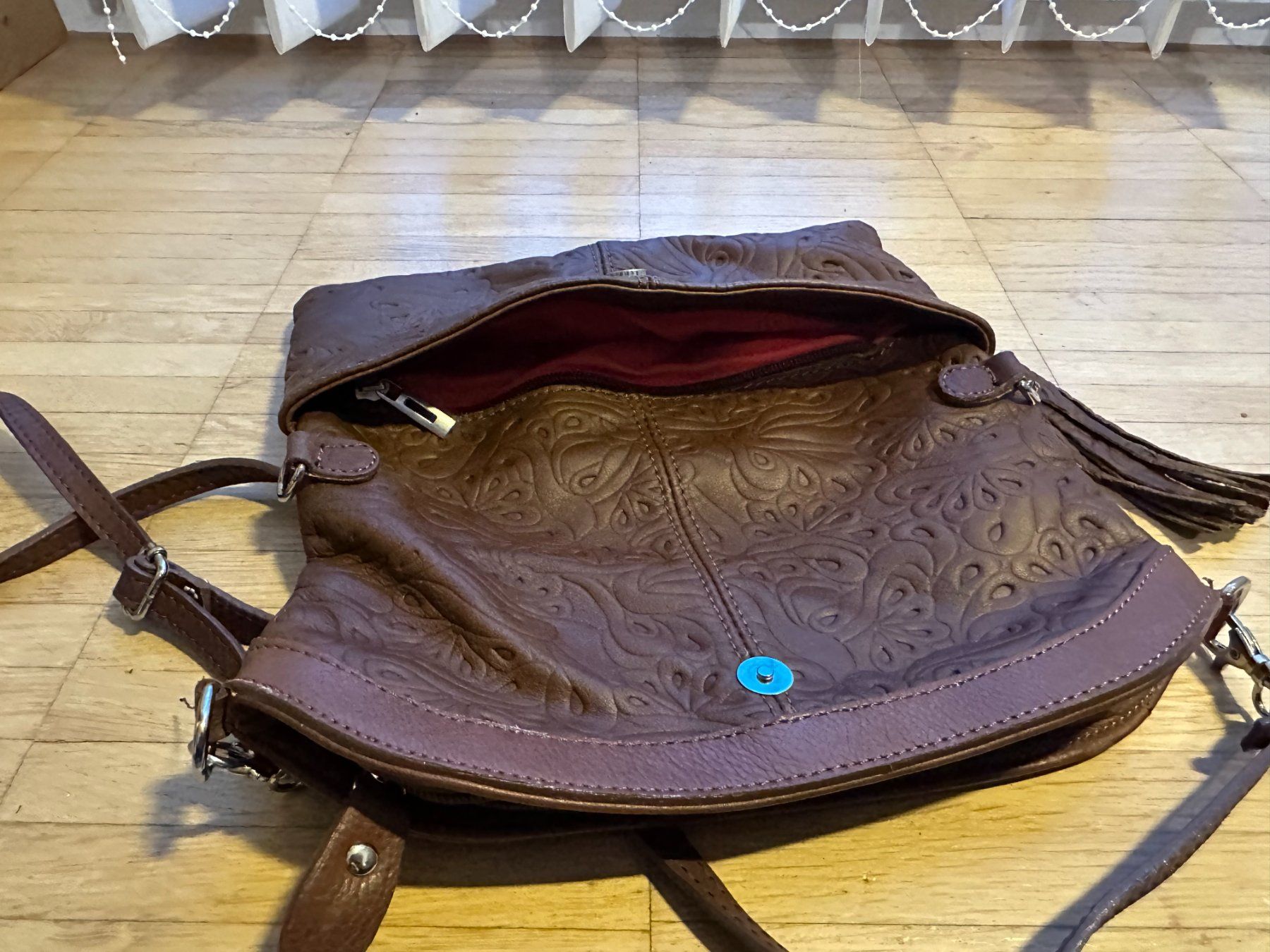 Borse da donna: Damen Handtasche braunLeder – Usato da Zug venduto da Supervamp 2