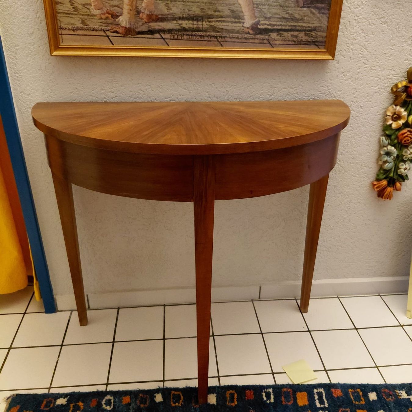Tische: Halbrunde Holz-Konsole – Gebraucht aus Derendingen von Rider3 1